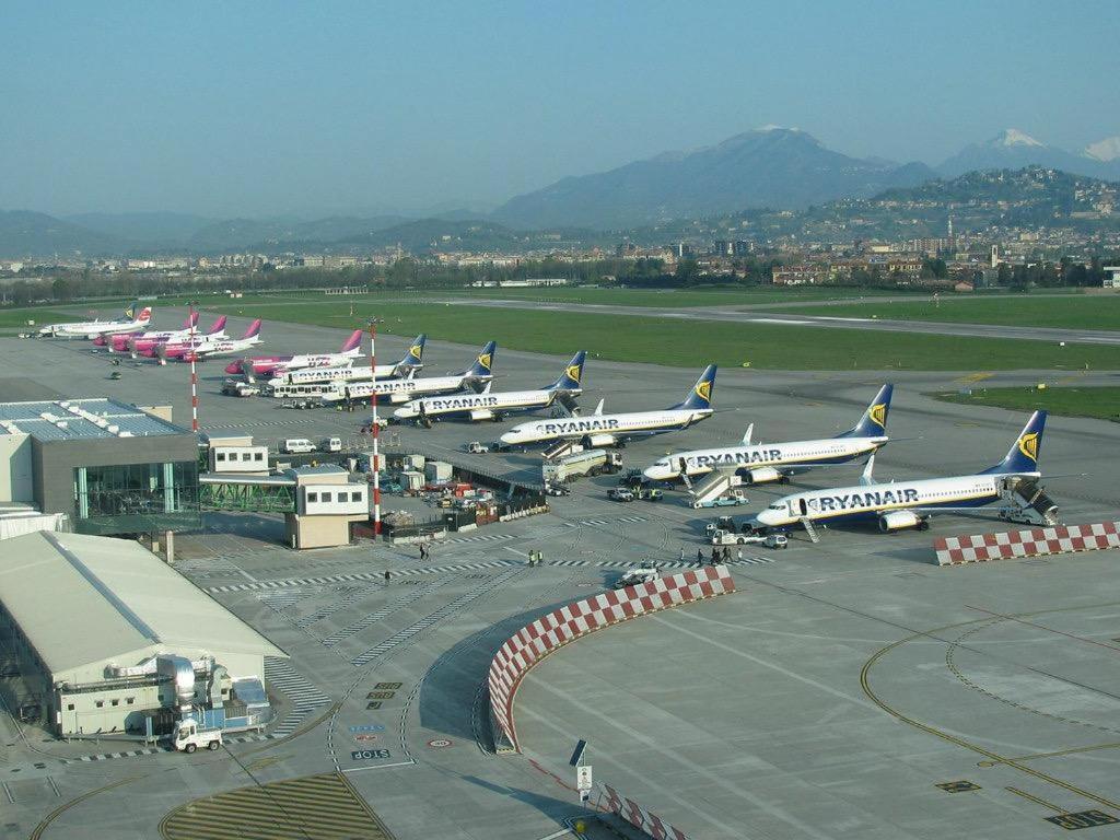 6 Minuti Airport Orio Al Serio, Vista Fiume E Wifi Seriate Extérieur photo